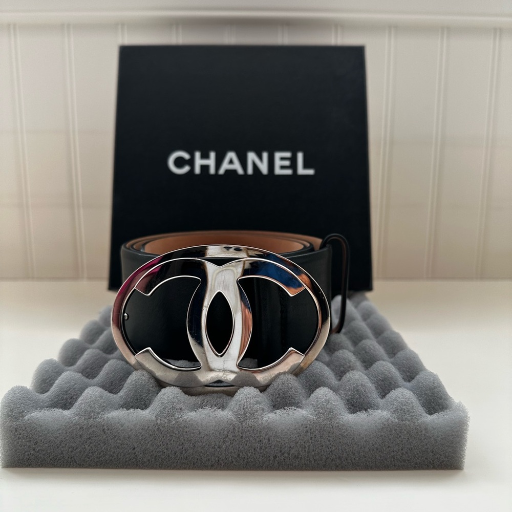 CHANEL BELT, Black